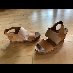 Sorel Joanie II Sling Back Wedge Sandals